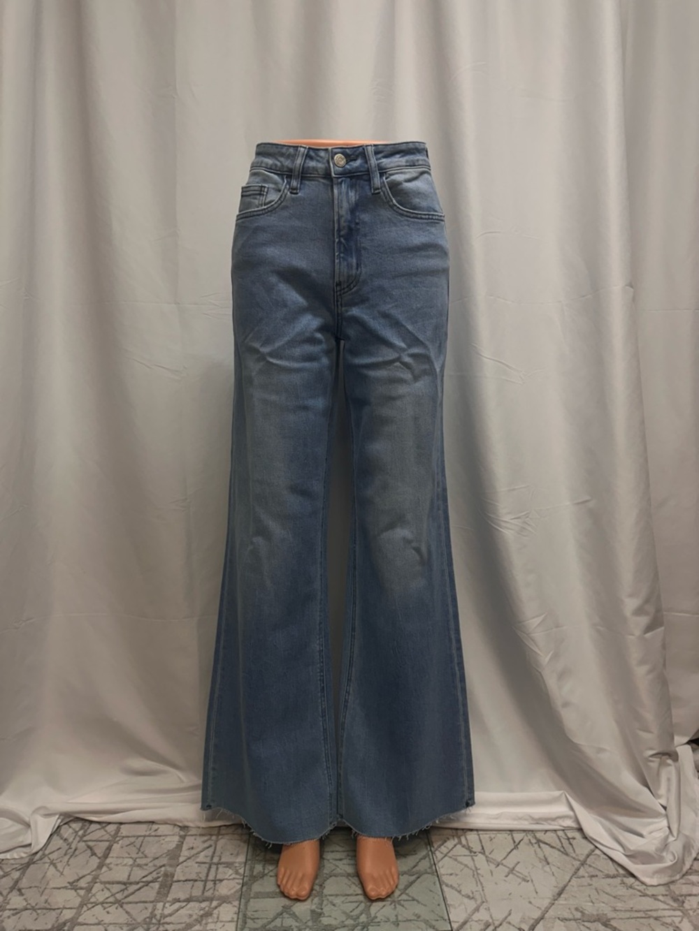 Vervet Olivia High-Waist Wide-Leg Jeans
